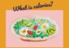 What is calories? How to make your own diet meal plan.